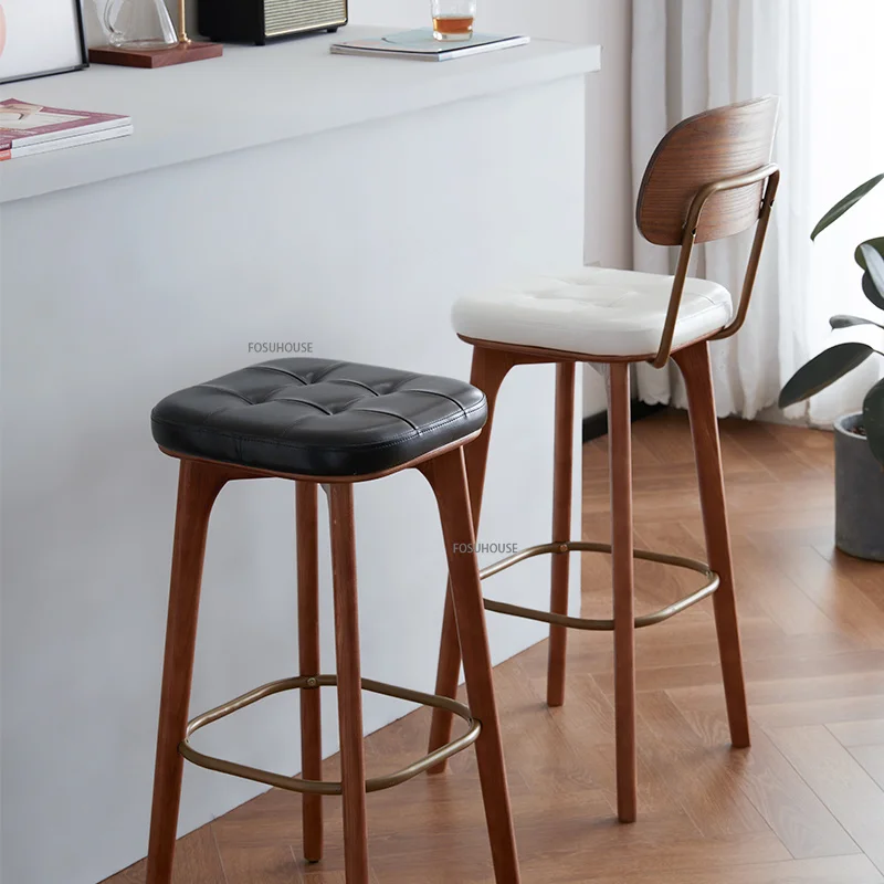 

Скандинавская версия для кухонной мебели, промышленный ретро-стул для ресторана, креативный стул с высокой спинкой, барный стул