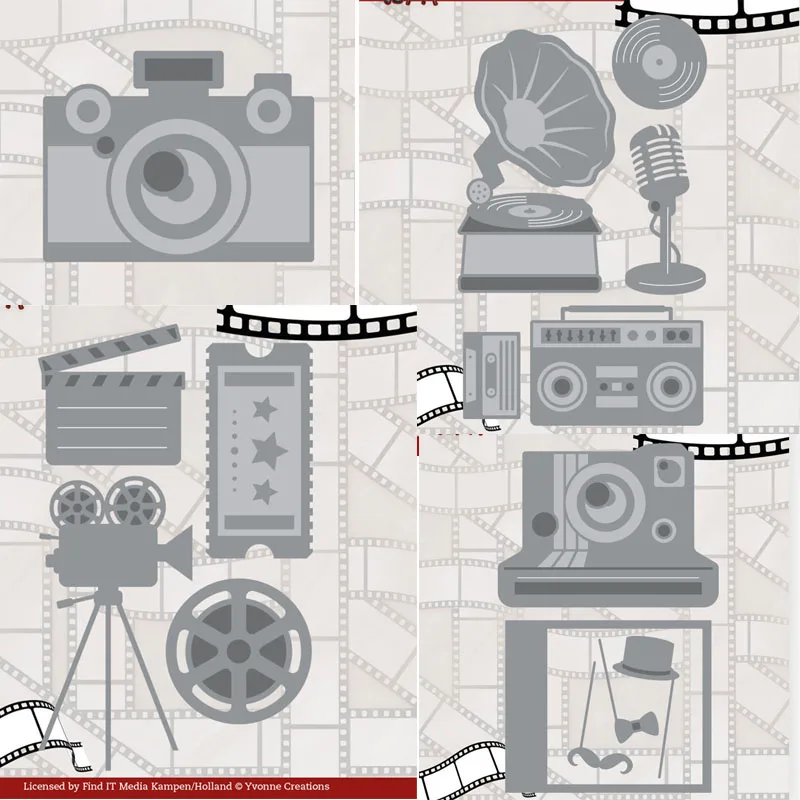 

Металлические Вырубные штампы обратно в серию времени высекающая форма карточка для скрапбукинга бумаги ремесло Нож Форма лезвие перфорат...