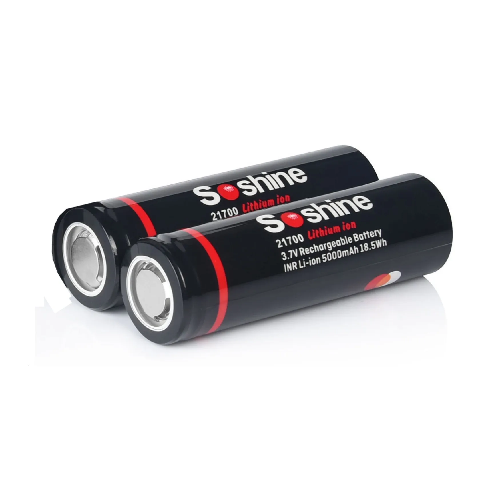 Soshine 2 шт. 21700 3 7 В 5000 мАч 3C литий-ионная аккумуляторная батарея
