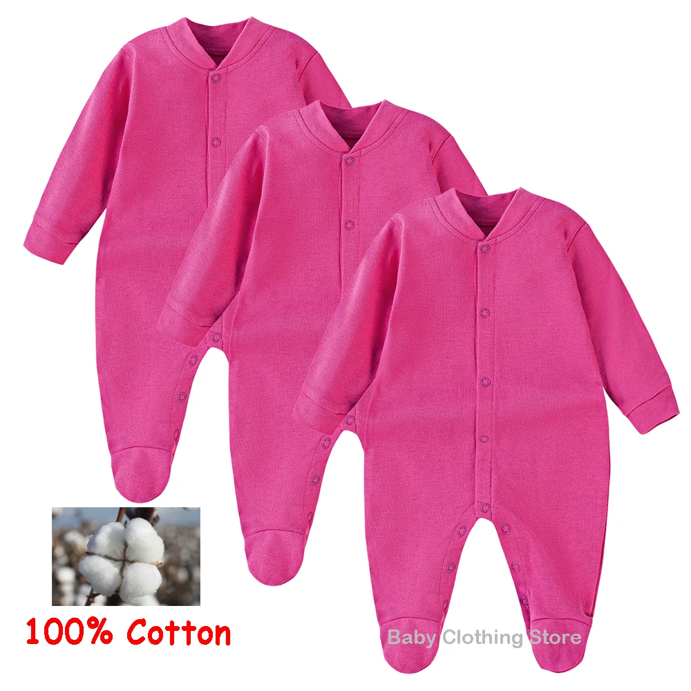 

Newborn Baby Clothes Baby Rompers Boy Sleepers Girl One-pieces Jumpsuit 100% Cotton Soft Jumper Mamelucos Infantil Roupa de Bebe