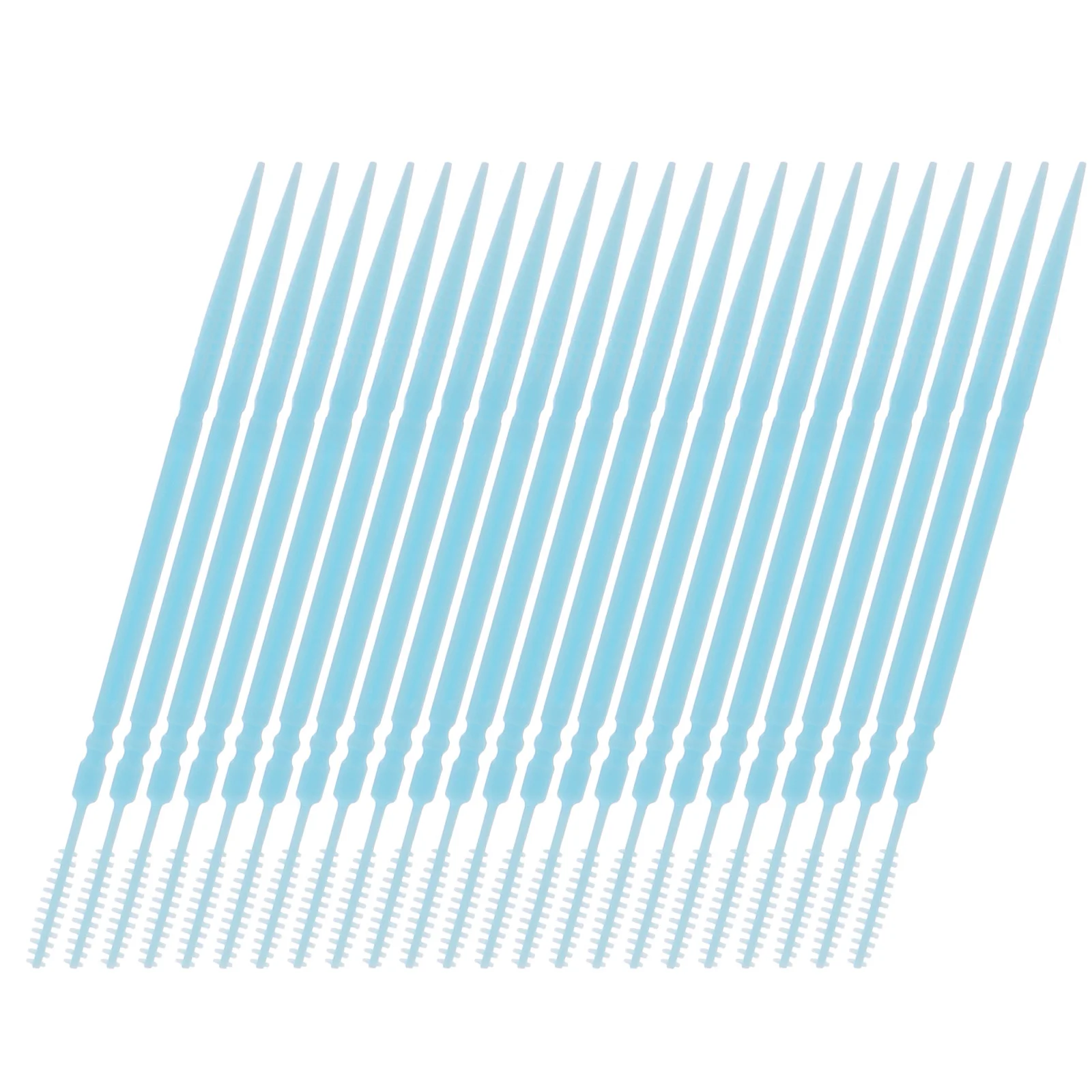 1060 шт. пластиковые зубочистки щетки для зубов зубная нить гибкая двойная головка