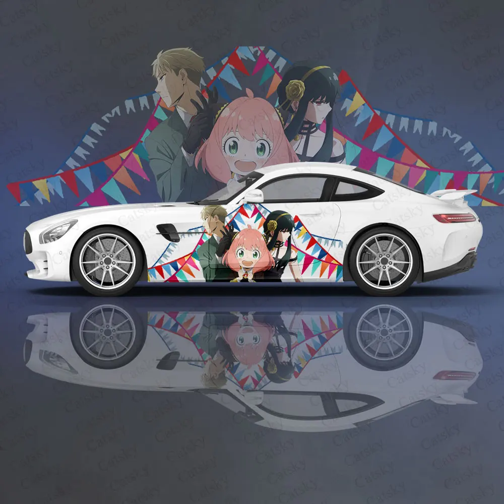 

2 шт., наклейки на автомобиль, с рисунком семьи