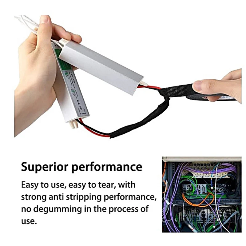 15 м клейкая ткань автомобильная электропроводка лента Автомобильная Тепловая