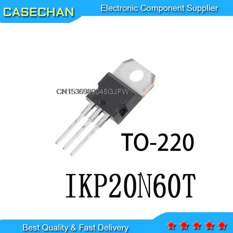 

10PCS New and Original K20T60 K20N60 TO-220 20A 600V IKP20N60T