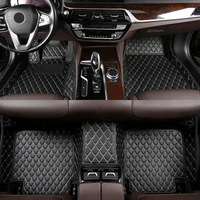 wlmwl custom leather car mat for audi all medels a6l r8 q3 q5 q7 s4 rs tt quattro a7 a8 a3 a4 a5 auto accessories