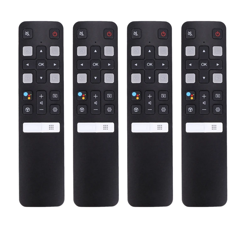 

4х пульт дистанционного управления Rc802v Fmr1 Jur6 65P8S 49S6800fs 49S6510fs для Tcl Smart Tv