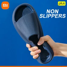 Xiaomi Women Thick Platform Slippers Summer Beach Eva Soft Sole Slide Sandals Leisure Men Ladies Indoor Bathroom Anti-slip Shoes