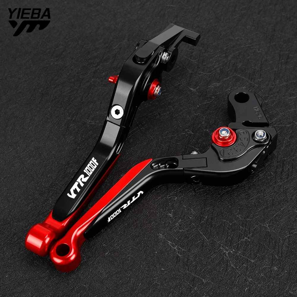 

Для HONDA VTR1000F VTR 1000F 1998 1999 2000 2001 2002-2005 мотоциклетные тормозные рычаги сцепления, руль, ручки, концы
