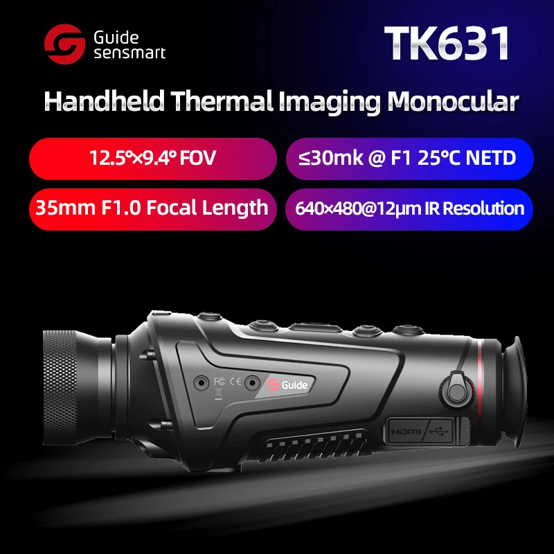 

Guide TrackIR Gen2 TK Series Handheld Thermal Imaging Monocular TK611 TK621 TK631 Night Vision Hunting Infrared Telescope Guide