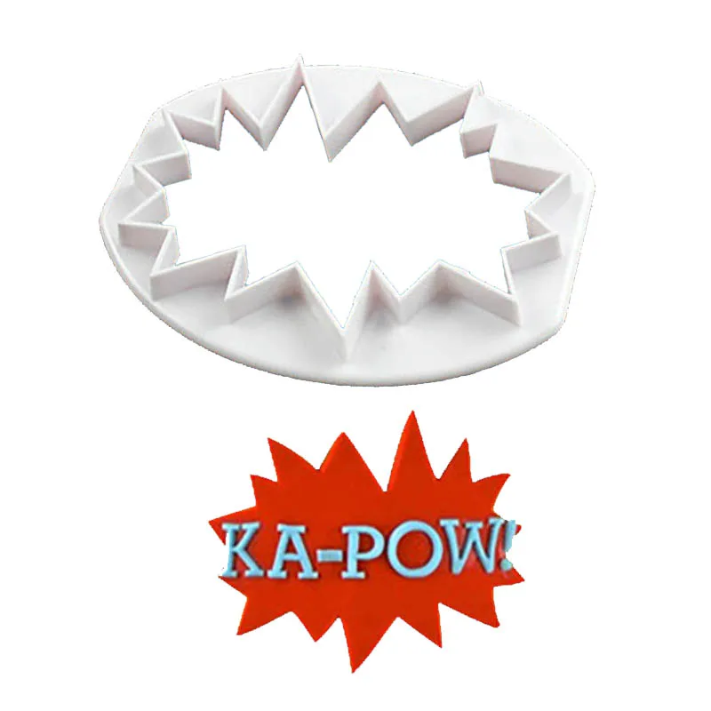 

Bomb Explosion Shape Fondant Pastry Chocolate Fudge Cookie Cutter Clay Mould Cake Decor Stamp Baking Tools Kitchen Accessories