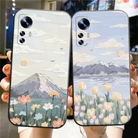 3d emboss case for xiaomi redmi note 10 pro note 9 pro note 8 pro 9a 9t 9cnote 7 oil painting silicone cover coque soft black
