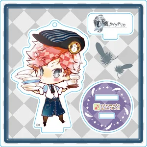 Новая аниме Psychedelica of the Ashen Hawk игра аксессуары на акриловой подставке забавная