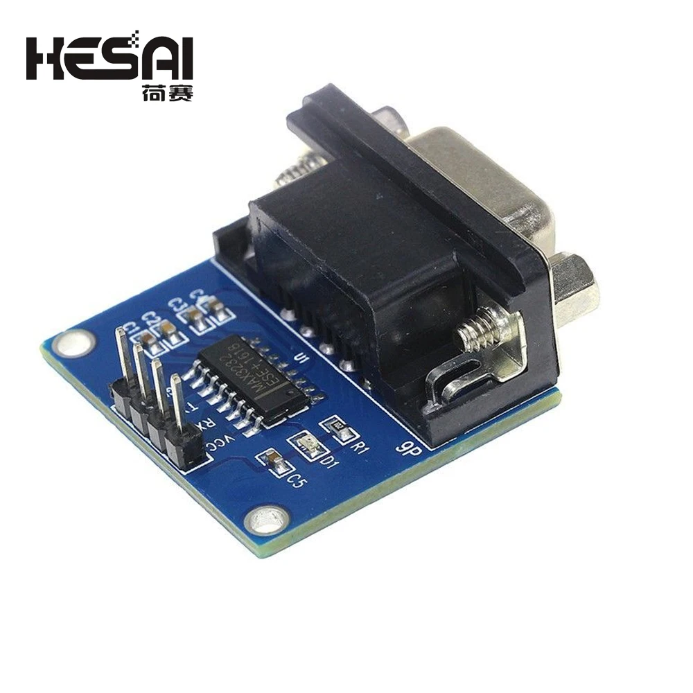 

MAX3232 RS232 to TTL Serial Port Converter Module DB9 Connector MAX232 For Arduino