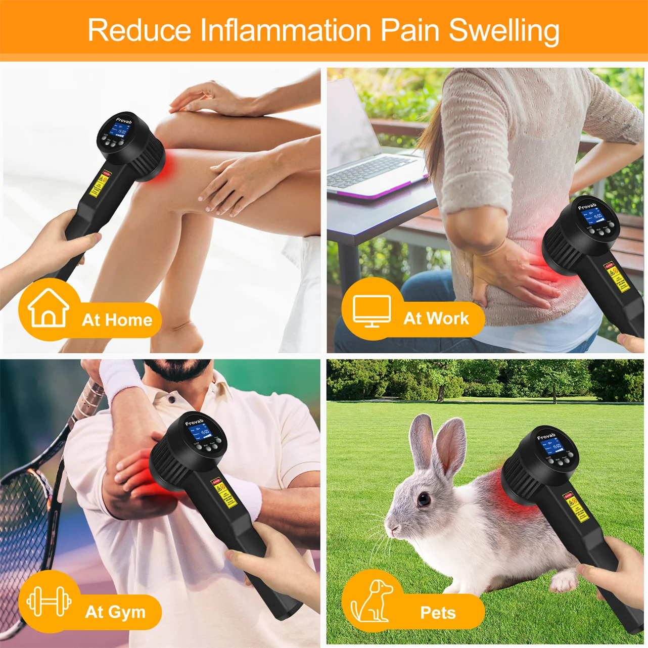 Лазерная терапия для лечения боли и воспаления 5 Вт 808 нм * 25