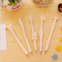 bone shape ballpoint pens cute ball pen kawaii stylo writing supplies wholesale creative school stationery office accessories