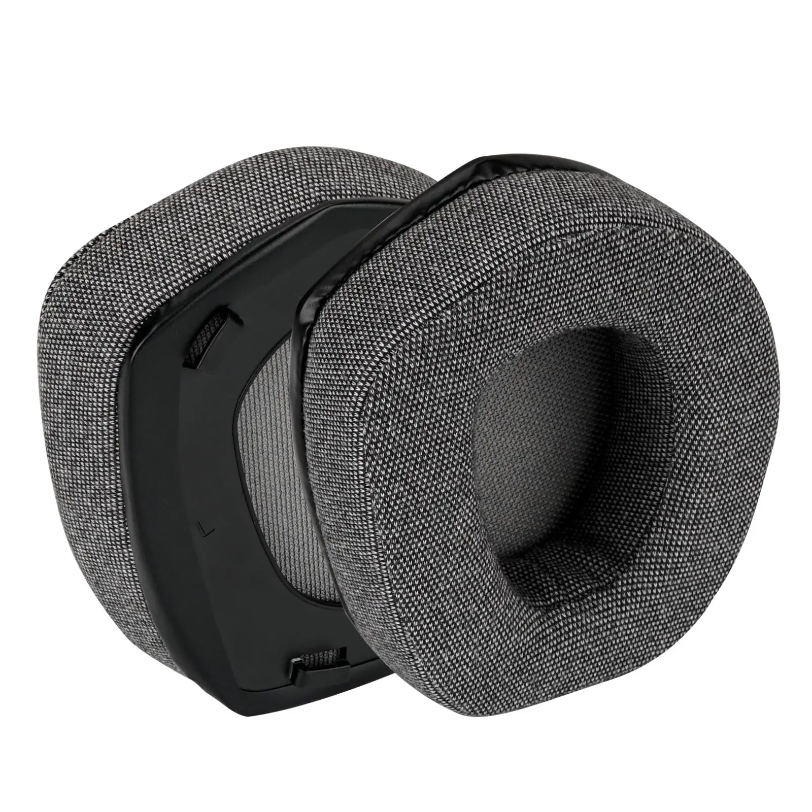 Фото Сменные амбушюры HDR175, совместимые с наушниками Sennheiser HDR RS165 RS175 RS185 RS195 — серые льняные амбушюры №3