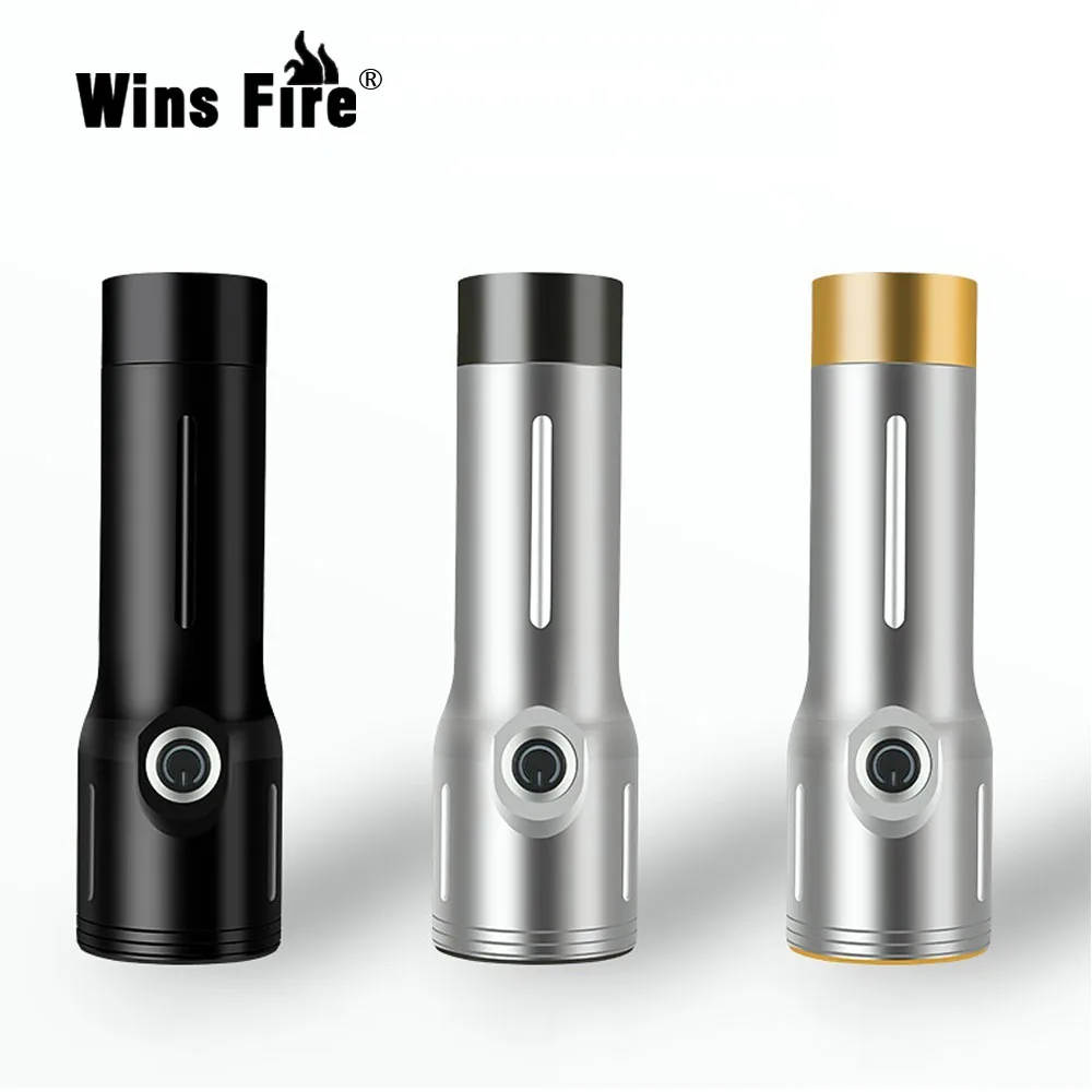 Миниатюрный фонарик T40 мощный аварийный фонарь с высоким лучом из алюминиевого