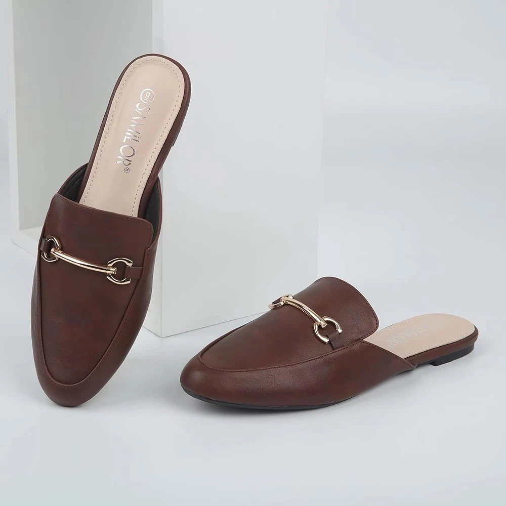 Женские туфли новинка 2024 стильная внешняя одежда на плоской подошве для отдыха