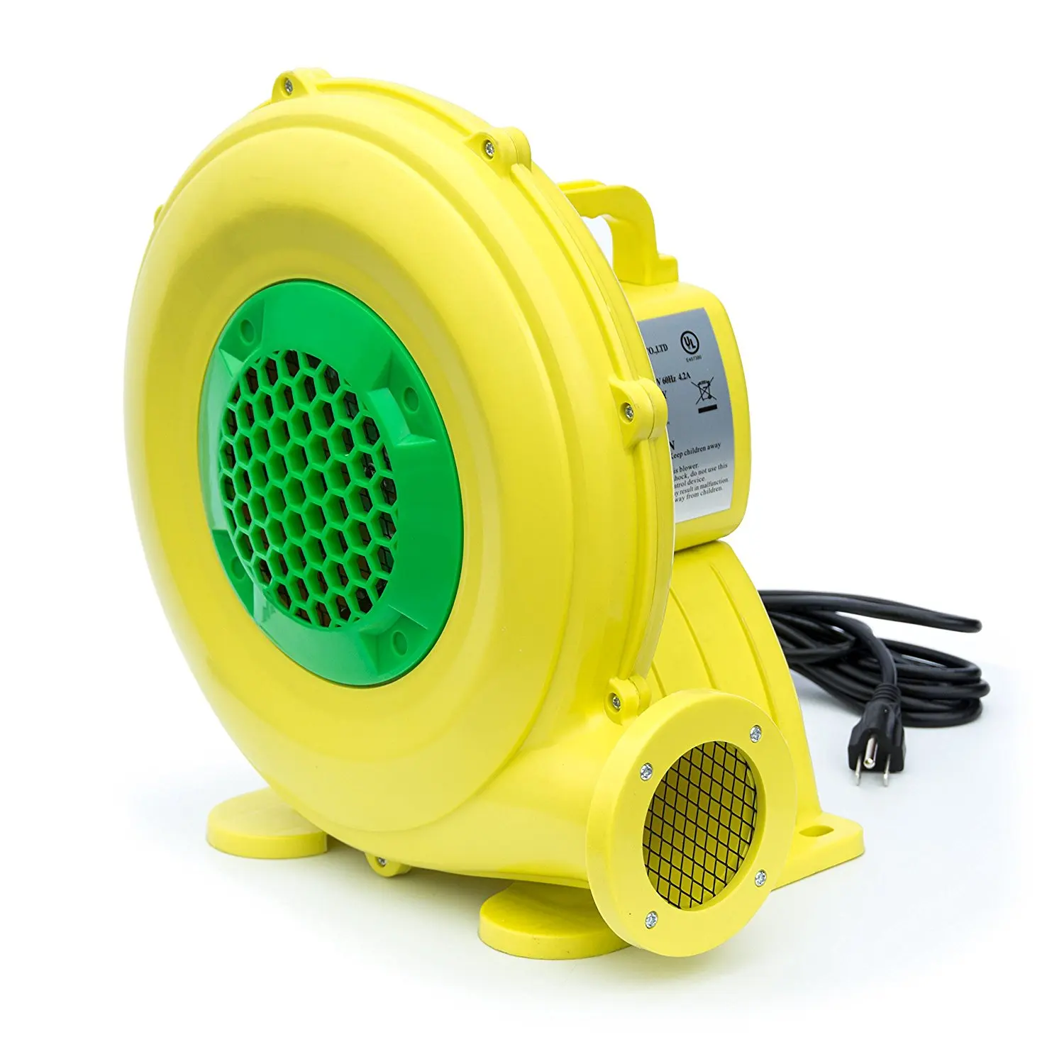 YLWCNN Inflatable Bouncer AIR Pump 380w With CE/UL Certificates House Bouncer Electric Blower Fan Lower Power