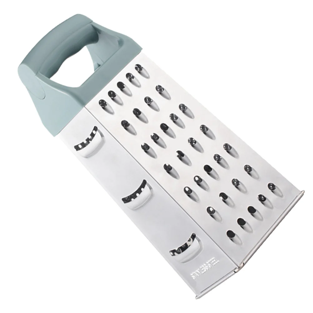 

Grater Slicer Vegetable Kitchen Fruit Shredder Cheese Lemon Box 4 Sides Butter Metalspiralizer Stainless Steel Salad Mandoline