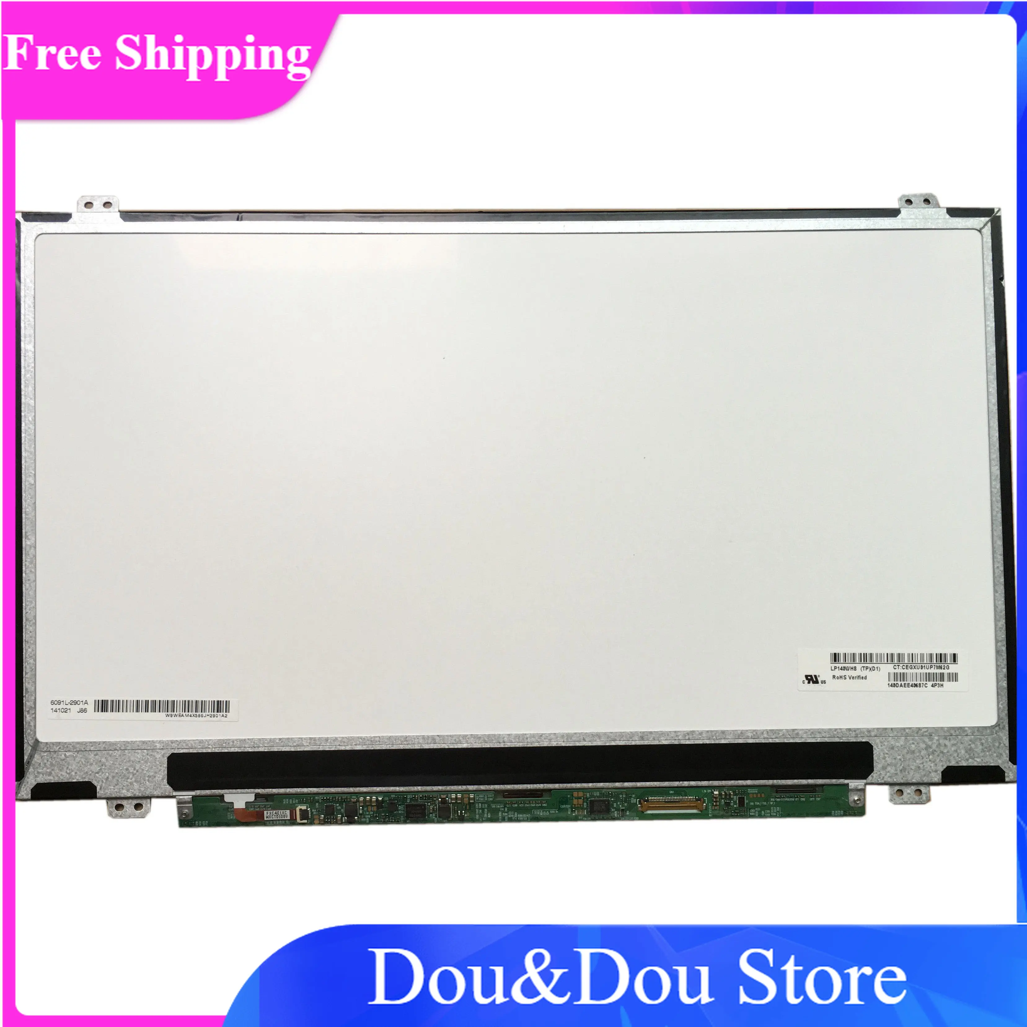 

ЖК-экран LP140WH8 TPD1 (TP)(D1) TPD2 TPD3 LP140WH8-TPE1 TPA1 TPC1 TPC2 светодиодный eDP 30 pin