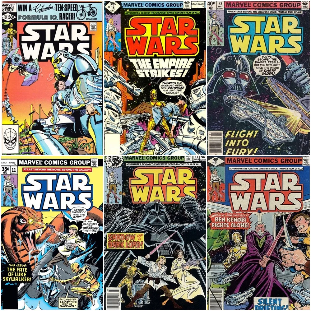 

Star Wars Comics Metal Print Posters Tin Sign Plates Disney Superhero Plaques Pub Bar Sign Man Cave Decor Metal Tin Sign
