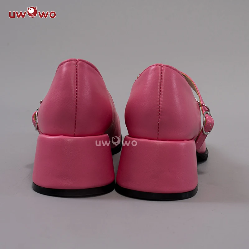 Обувь для косплея UWOWO Rubyy Hoshinoo Idoll Stagee Performance Ver. Кожаные ботинки на высоком каблуке