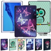 hard shell tablet case for huawei mediapad t3 8 0t3 10 9 6t5 10 10 1m5 lite 10 1m5 10 8 shockproof cute slim back cover