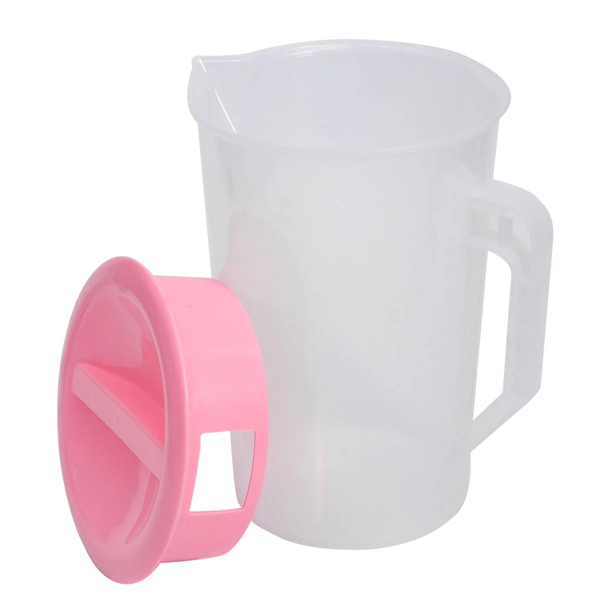 

Pitcher Watercold Kettle Jug Withlid Beverage Fridge Lemonade Measuring Tea Containerscale Straining Icecapacity Large Hot