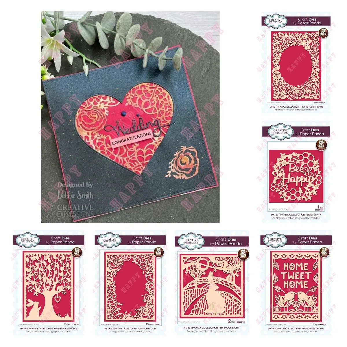 

New 2022 Petite Fleur Frame Roses Variety Metal Cutting Dies Template Diy Greeting Card Scrapbook Decoration Sembossing Molds