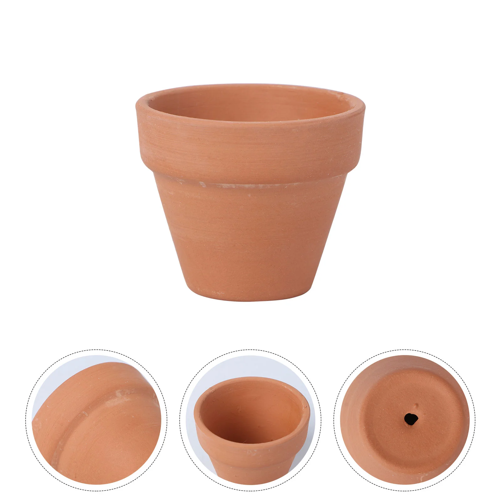 

Pots Pot Flower Clay Planter Mini Succulent Ceramic Terracotta Planters Cotta Garden Pottery Terra Flowerpot Nursery Crafts