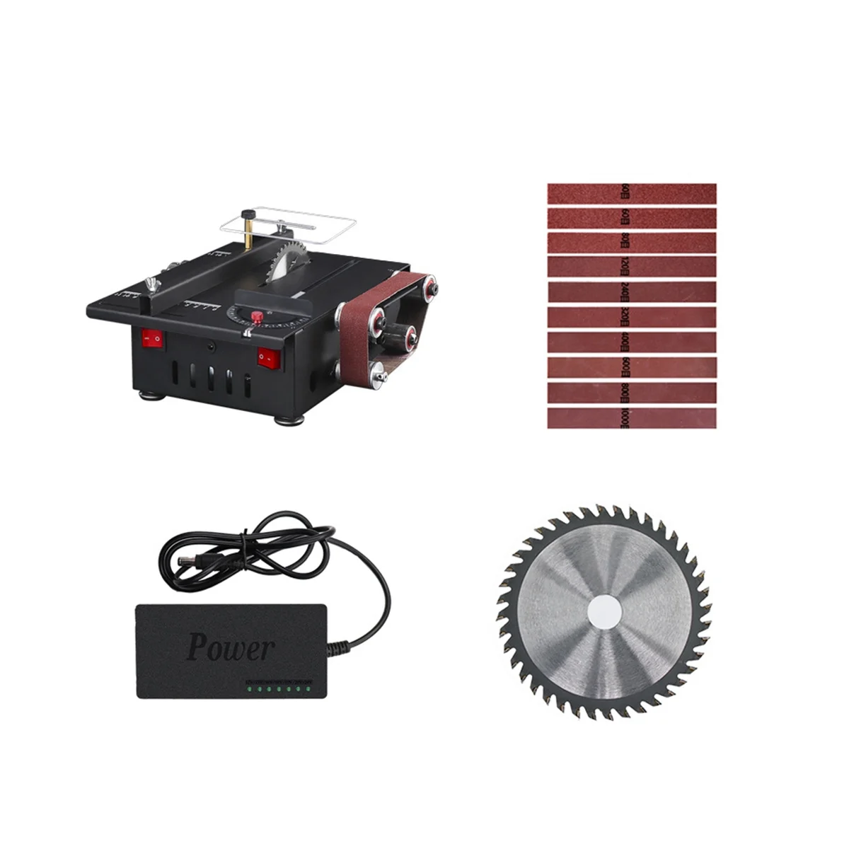 

Настольная пила 2 в 1, 300 Вт, с регулируемой скоростью, 30 мм глубиной