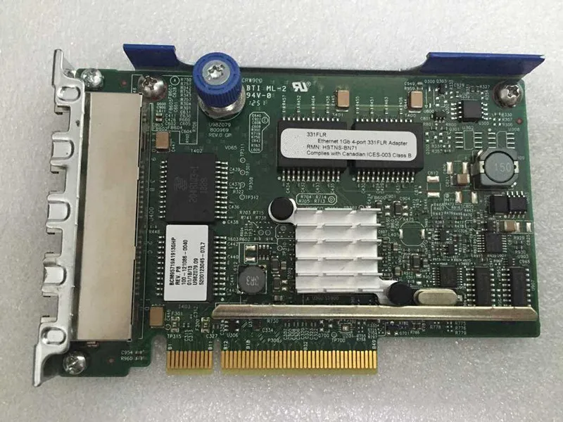 Оригинальный Ethernet 1 ГБ 4-портовый 331FLR (FlexibleLOM) адаптер 684208-B21 634025-001