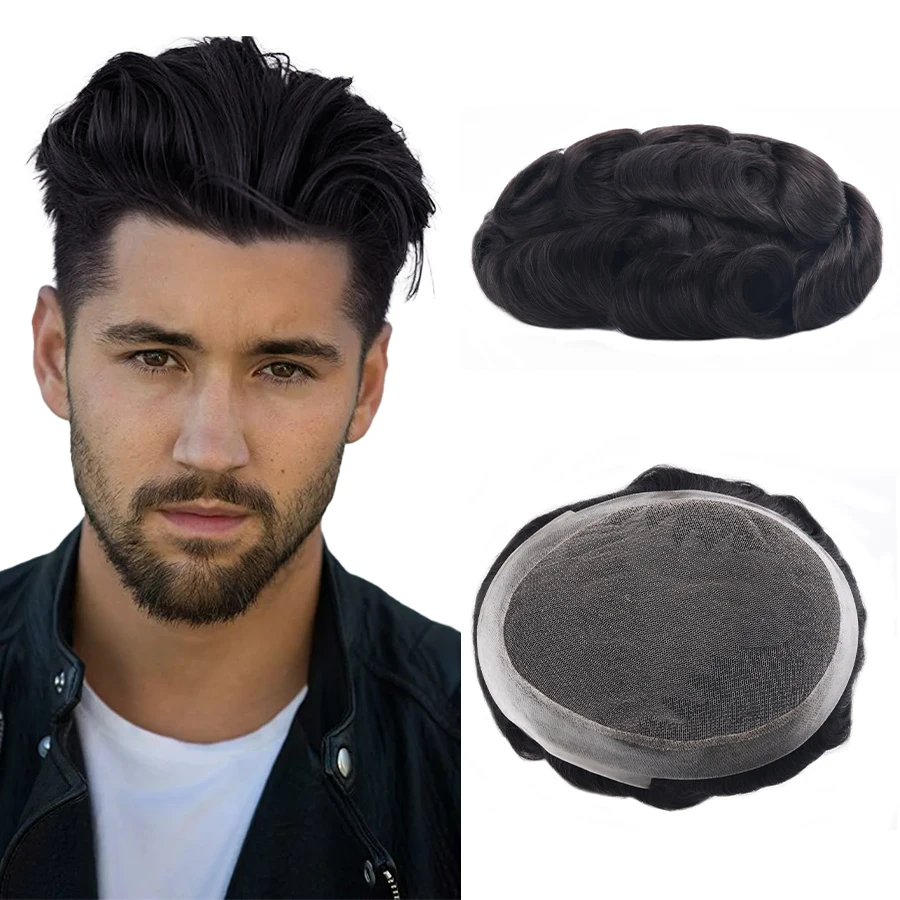 Neitsi Австралийский Мужской Парик Швейцарская Система Натуральных Волос