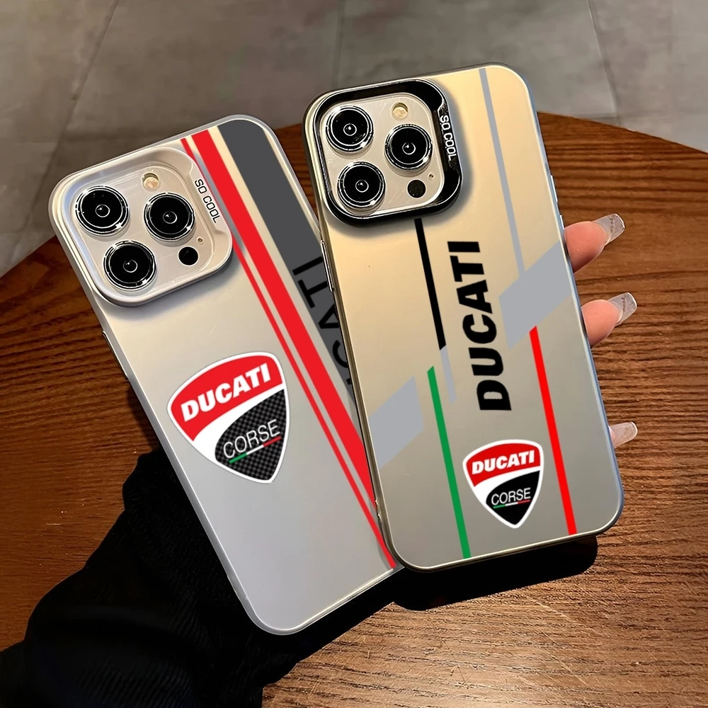 Чехол для телефона Cool D-Ducaties-Is iPhone 16 Pro Max 15 14 Plus 12 13 X XS XR 11 модный красочный