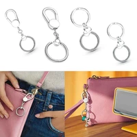 hot sale 925 silver fashion jewelry small bag charm holder key ring suitable original pandora charms jewelry making accessories