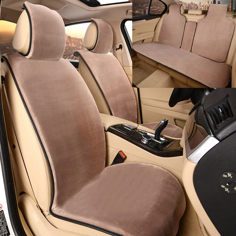 

5 шт чехол на сиденье автомобиля меховые чехлы накидка на стул чехлы автомобильные универсальные автомобильные чехлы для сиденья