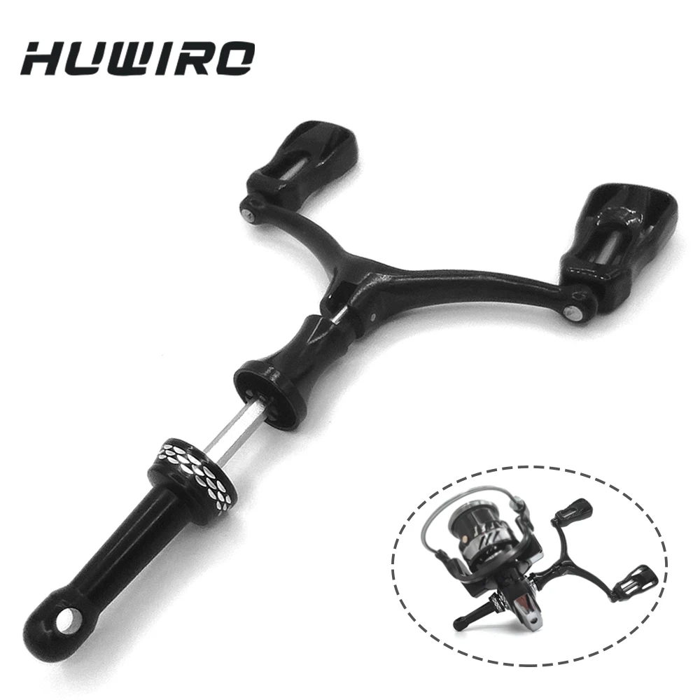 Lightweight Spinning Reel Dual-grip Handle Metal Rocker Arm 