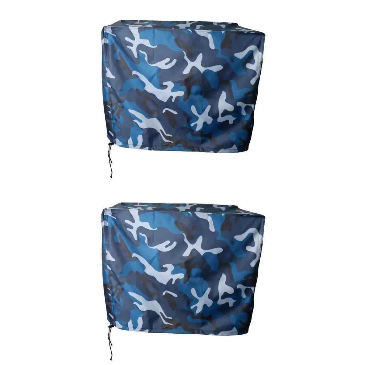 

2pcs Outboard Motor Full Cover, Boat Engine Guard Cover, 2 Sizes