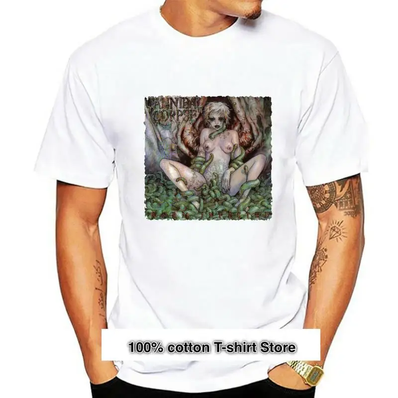 

Camiseta infestada de gusano de Cannibal Corpse, negra, Death Metal, tallas S 5Xl