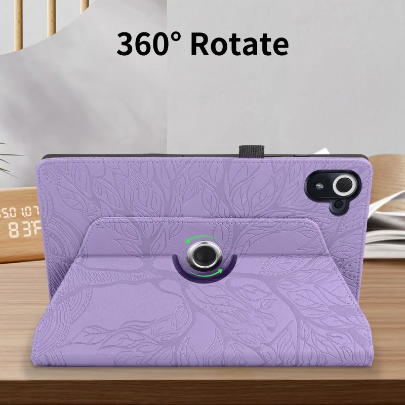 Фото Вращающийся чехол для Redmi K Pad 8.8 дюймов 2025: защитный флип-чехол из ПУ кожи с магнитной подставкой для Redmi PAD 8.7 №3
