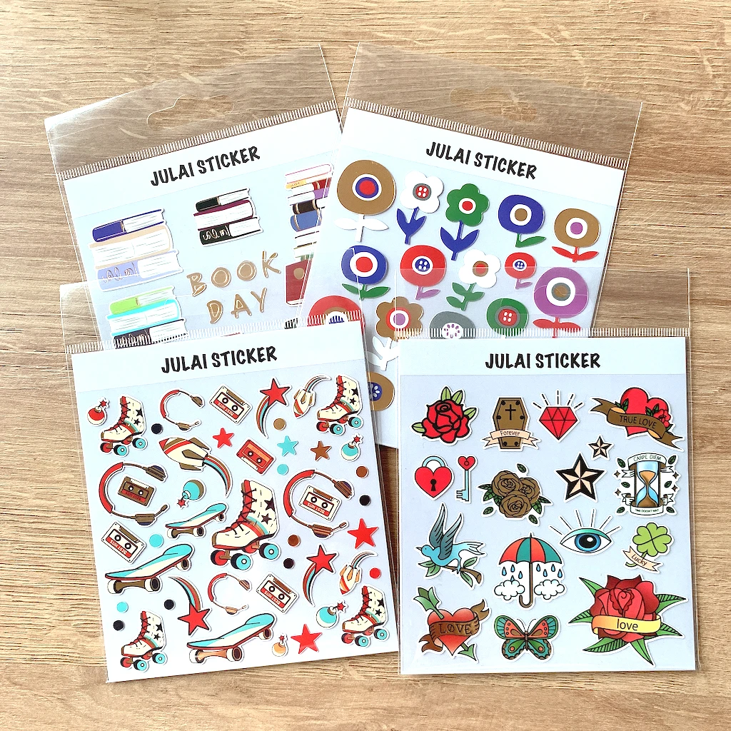 4 дизайна наклейка для татуировок в стиле рок-н-роллов | Игрушки и хобби