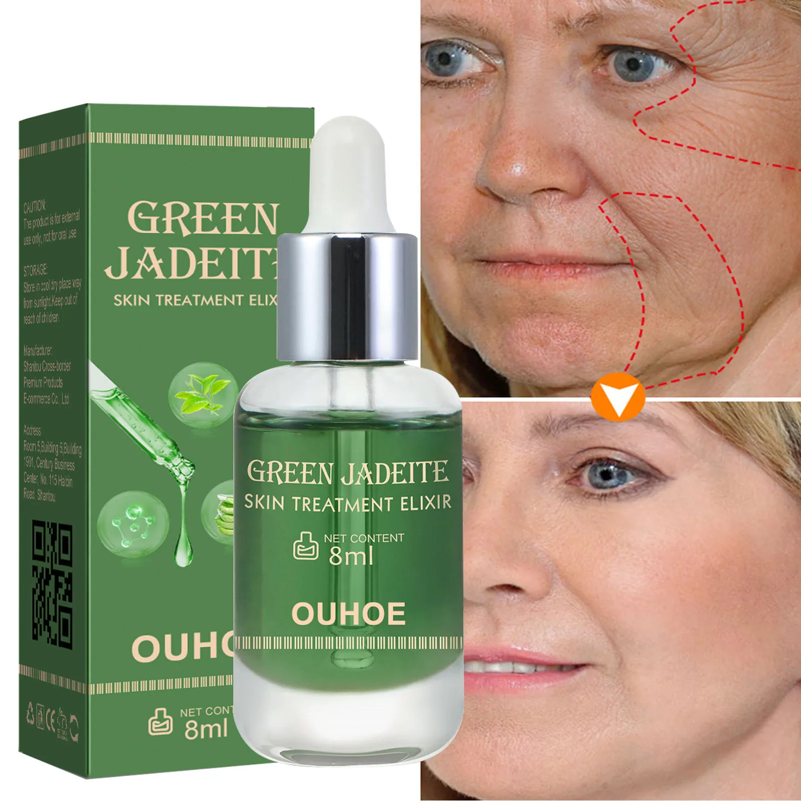 Effective Remove Wrinkle Face Serum Lifting Firming Anti-aging Fade Freckles Dark Spots Essence Whitening Moisturizing Skin Care