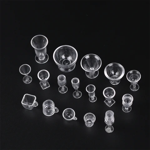 MYPANDA 17 шт. миниатюрная посуда для кукольного дома