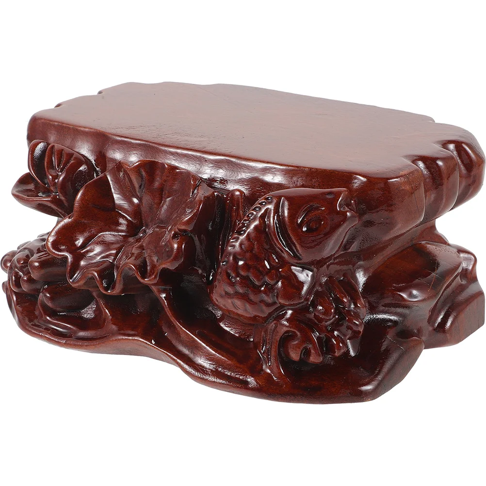 

Crafts Display Holder Decorative Display Stand Stone Display Stand Wooden Vase Stand