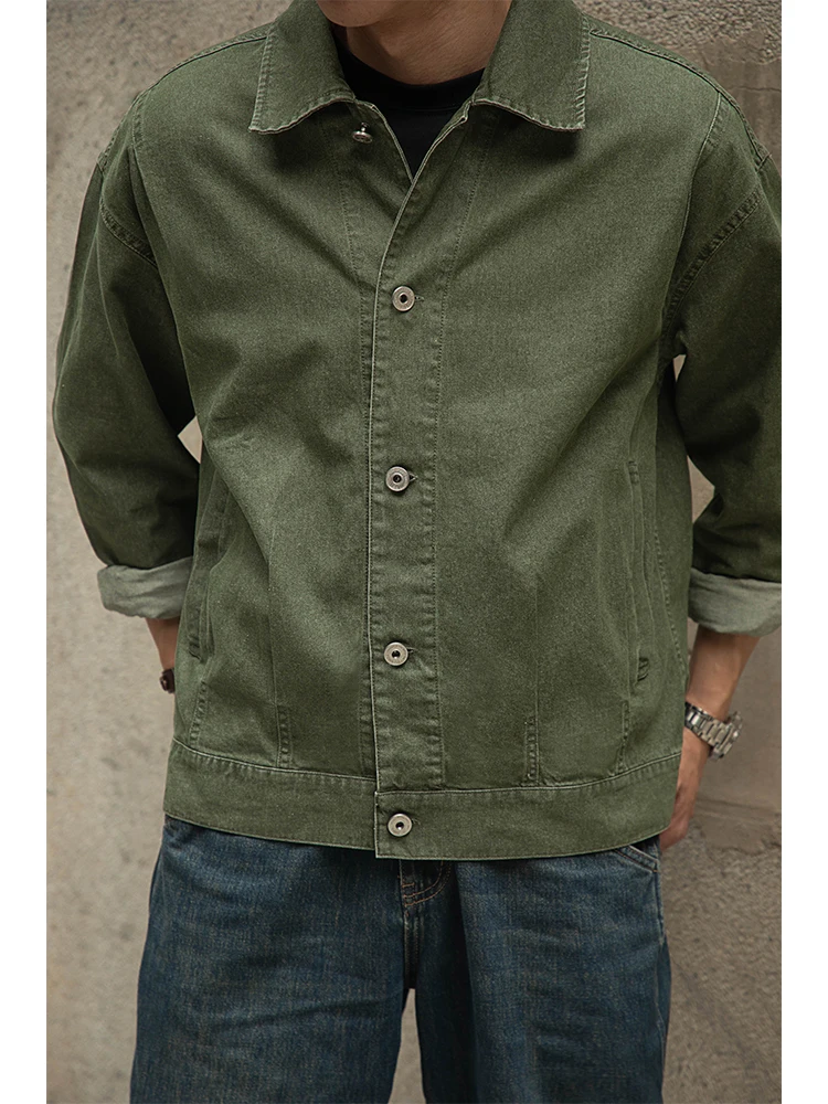 Джинсовая куртка Blade Cargo Amekaji Yeast Mill американская винтажная свободная верхняя