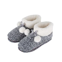 mother and baby fur home slippers women warm cotton flat platform indoor floor shoes female womens girls plush cozy slippers