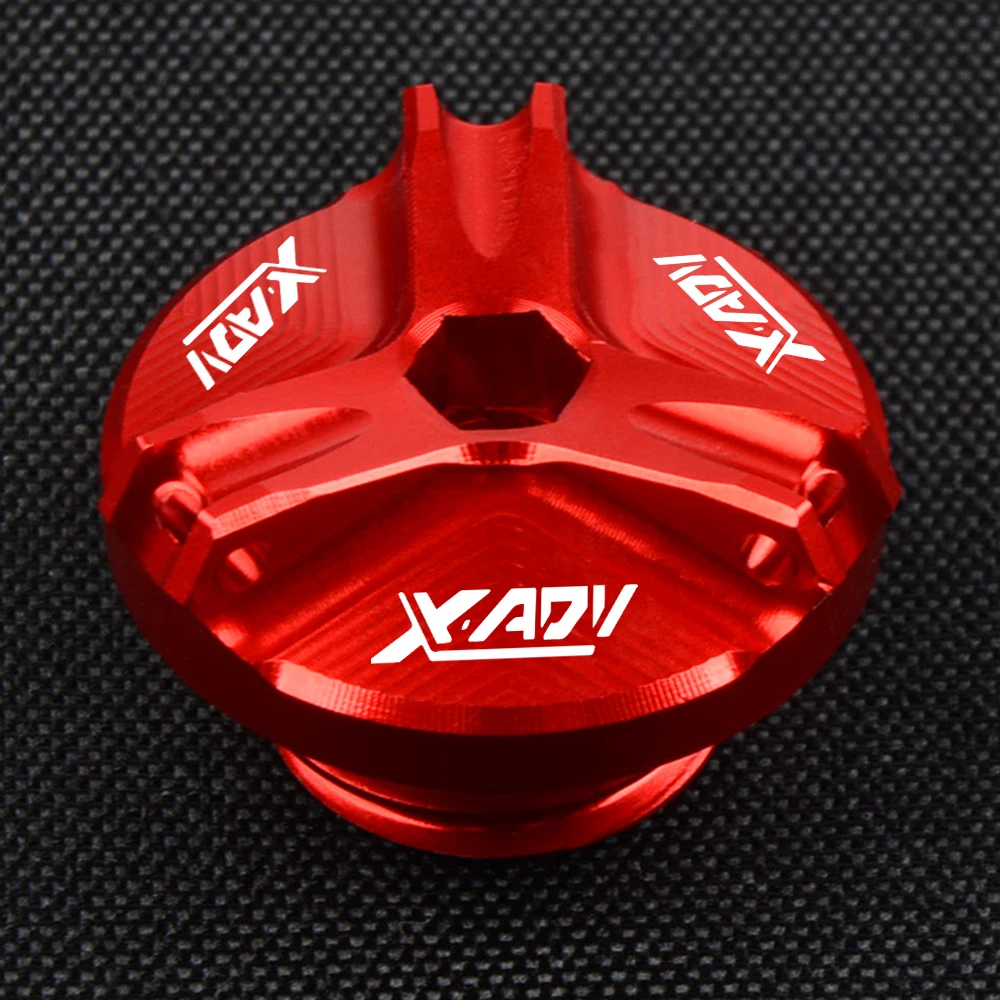 

Motorcycle CNC XADV X ADV X-ADV 750 M20*2.5 Engine Oil Filter Cup Plug Cover For Honda XADV750 XADV 750 2021 2022 2020 2018 2017
