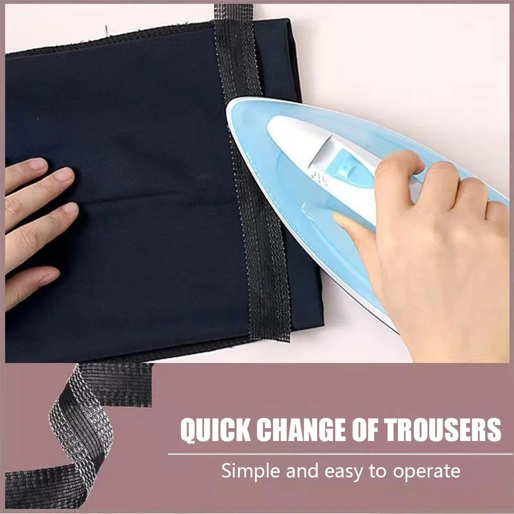 Самоклеящиеся быстросъемные штаны приклеиваются с помощью утюга на краях