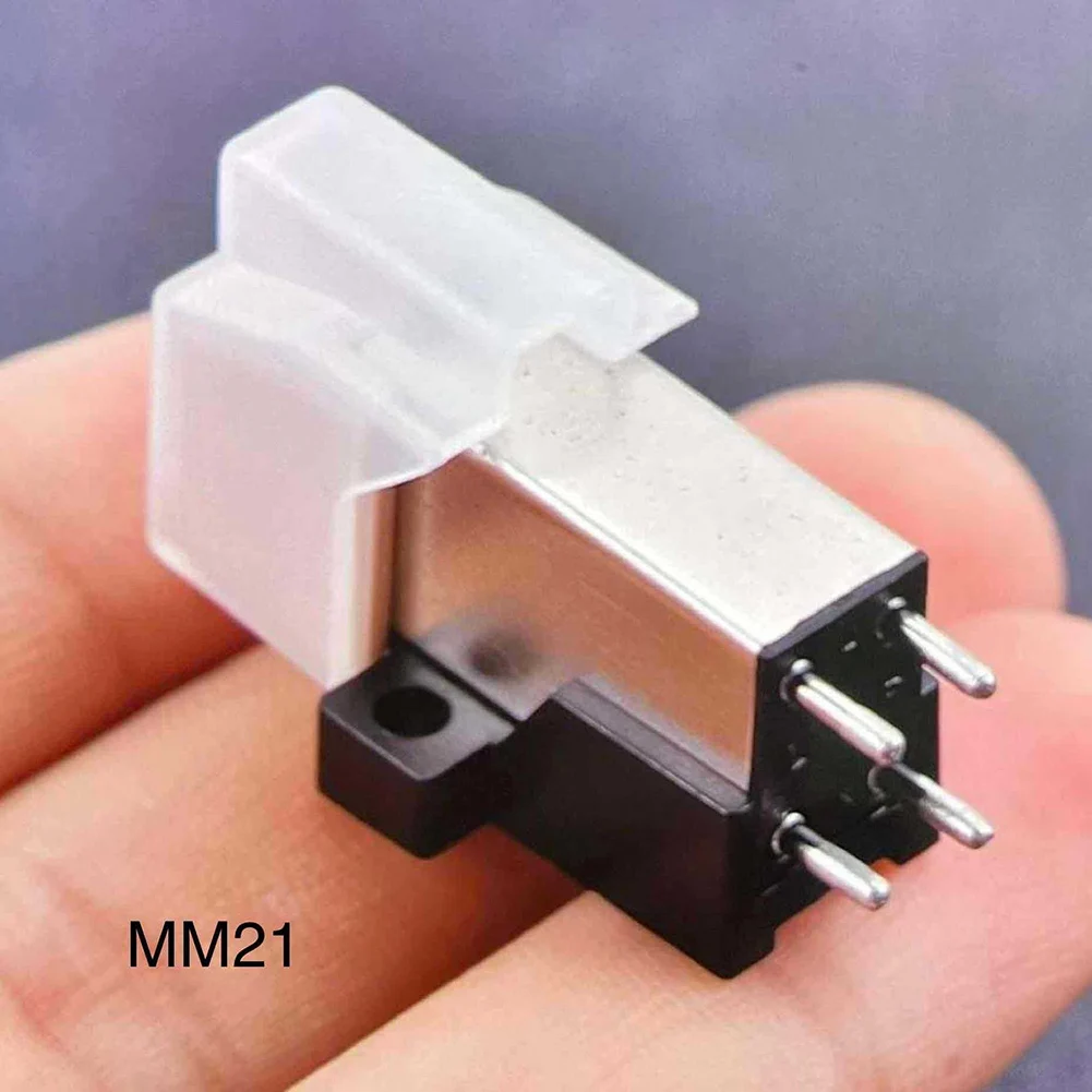 1 шт. MM21 алмазный стилус с подвижным магнитом для звукоснимателя фонографа и